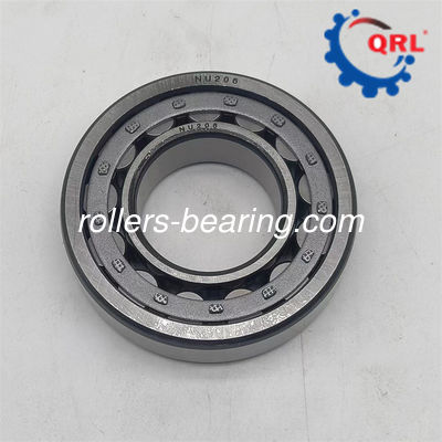 NU206E Single Row Cylindrical Roller Bearing 30x62x16mm